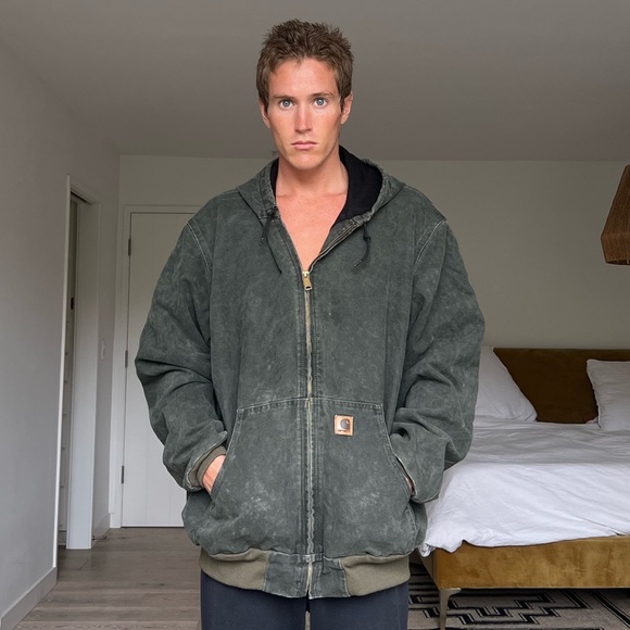 Carhartt vintage green jacket - Picture 3 of 7